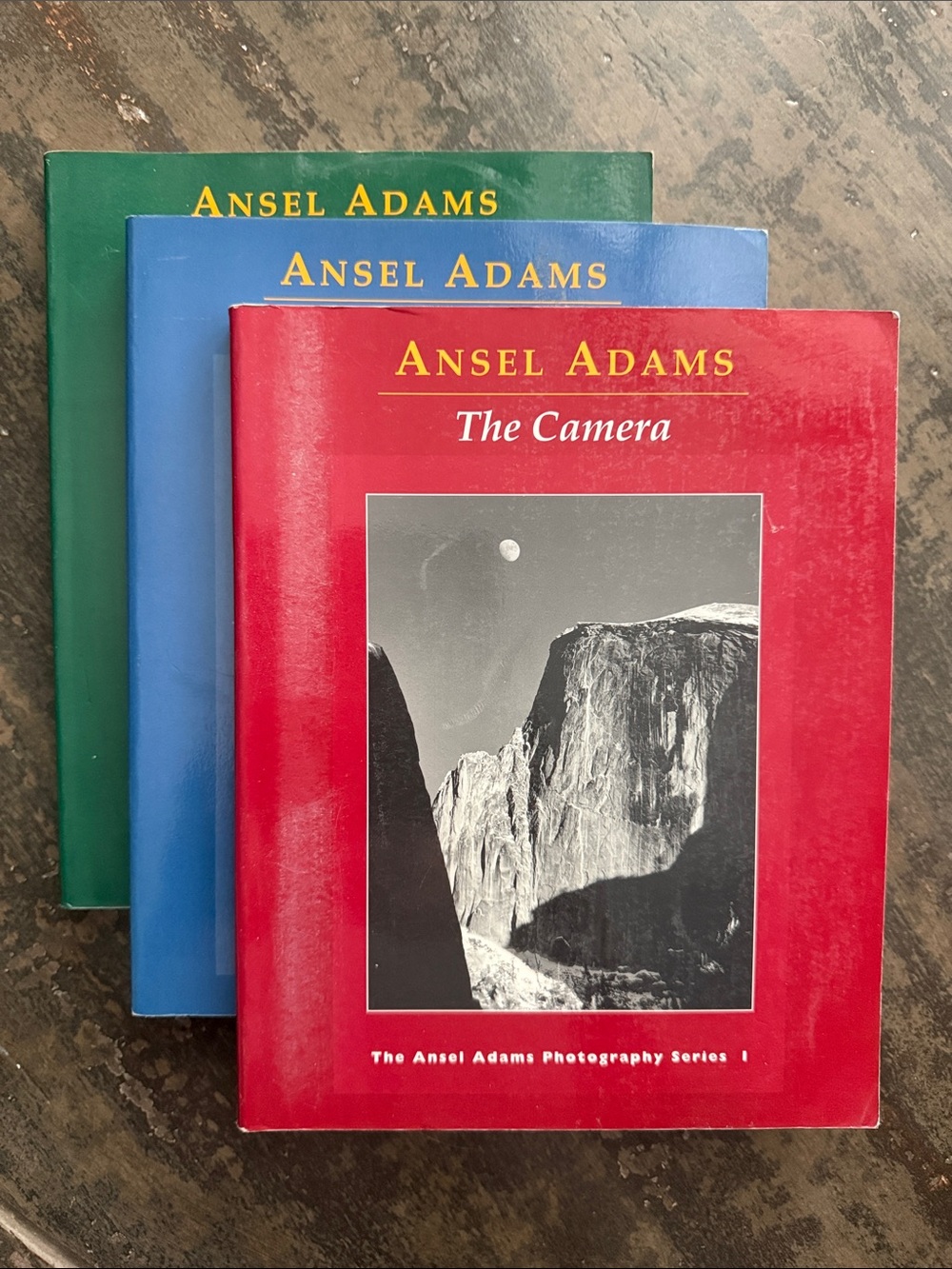 The Ansel Adams Photography Series 1, 2, 3 The Camera, The Negative, The Print